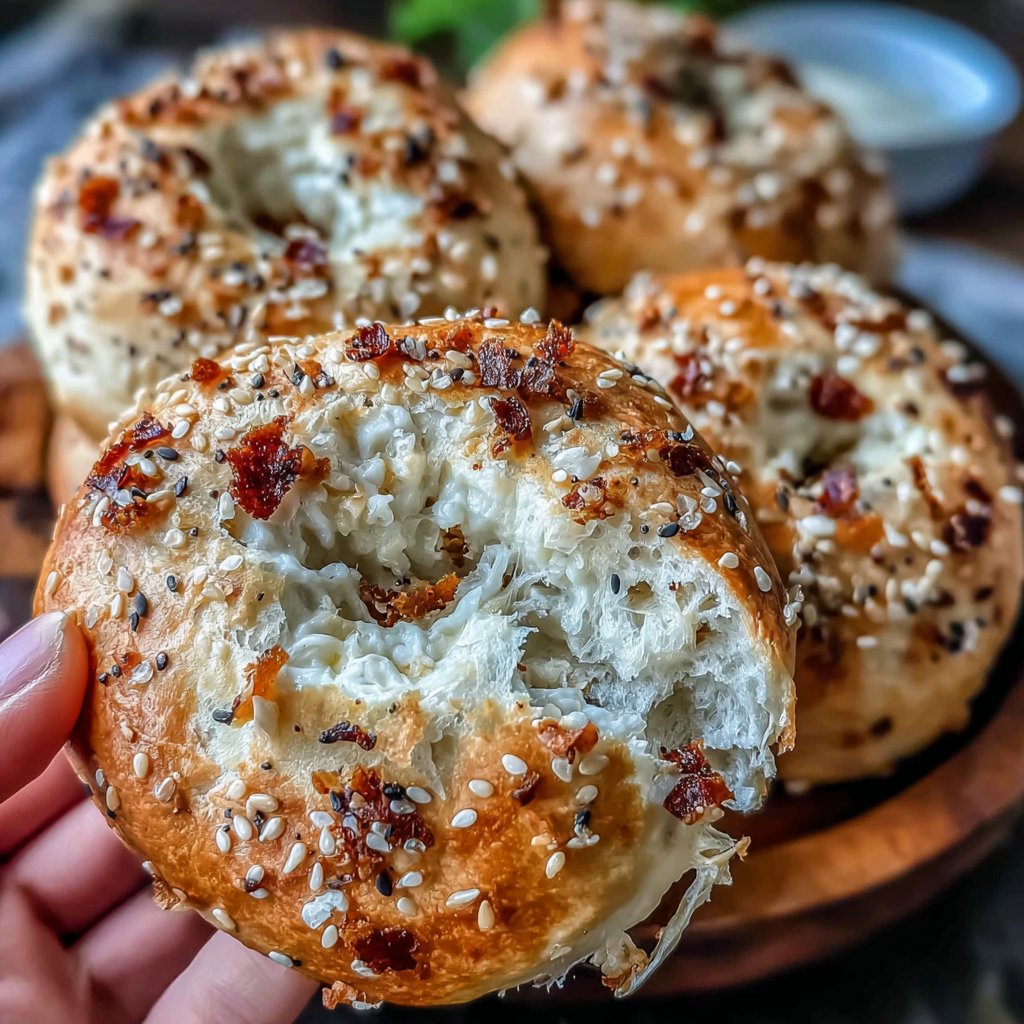 Protein Bagels Boiled And Baked