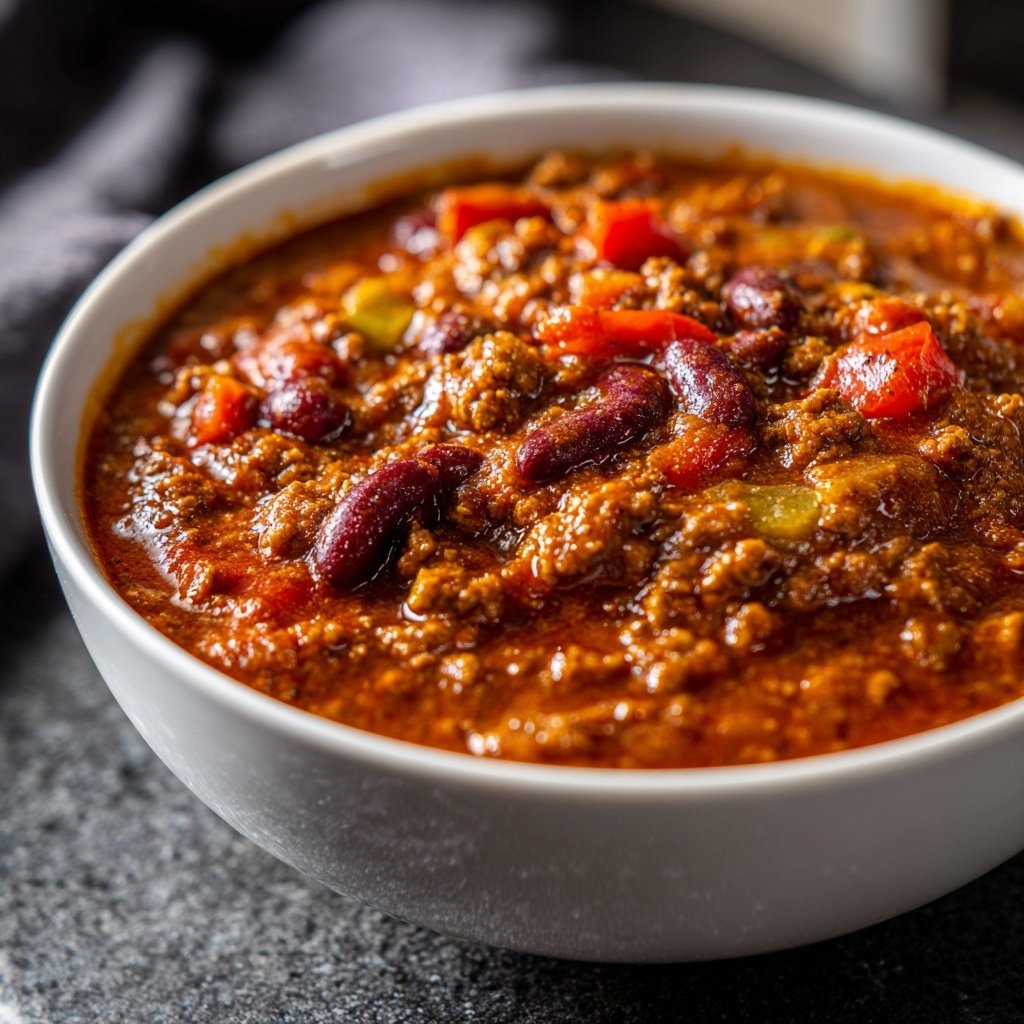 Ground Beef Chili Simple