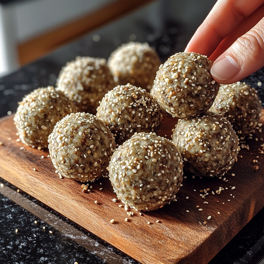 Protein Balls with Hemp Seeds
