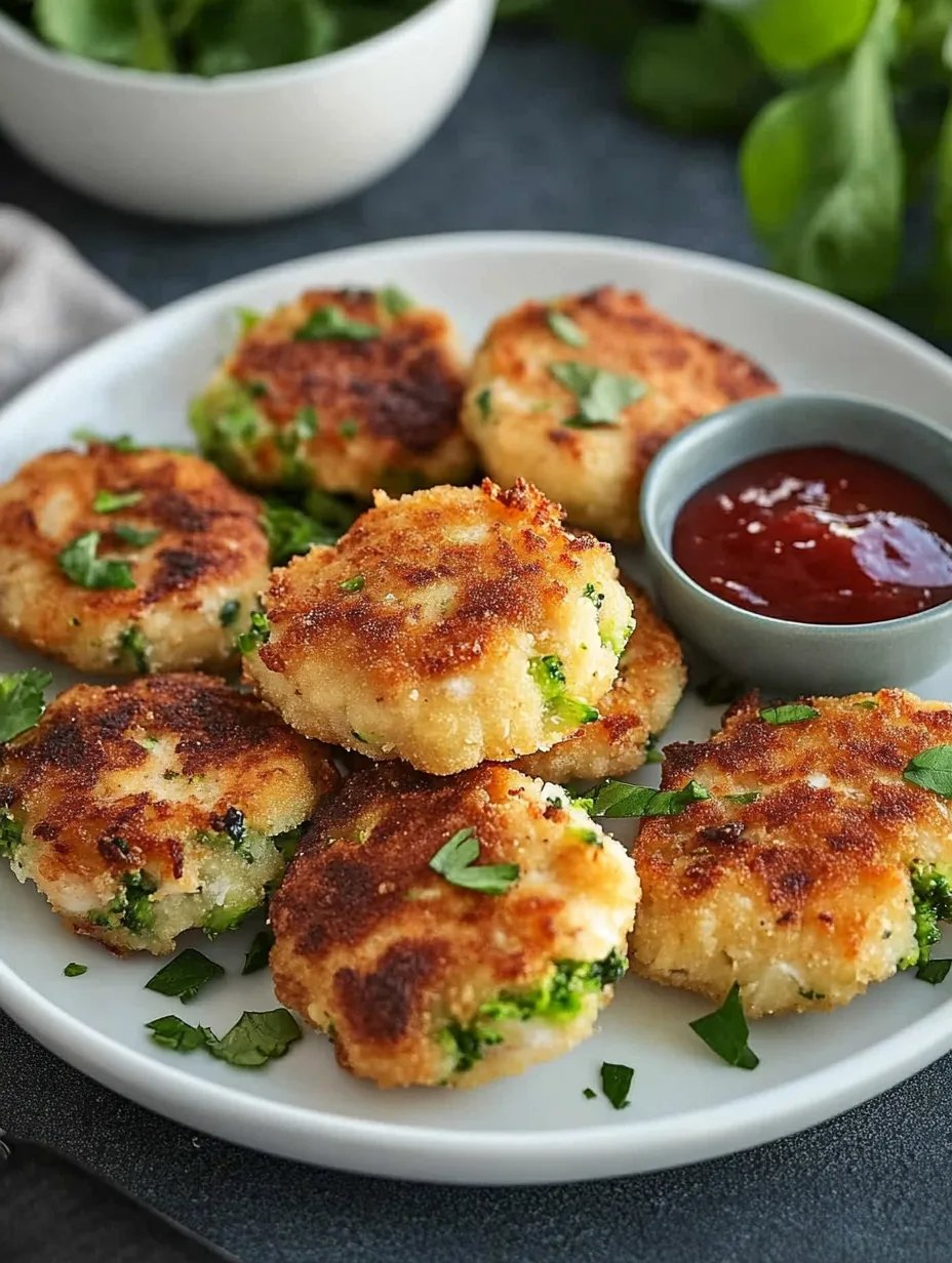 Nutritious Chicken and Broccoli Nuggets for Baby