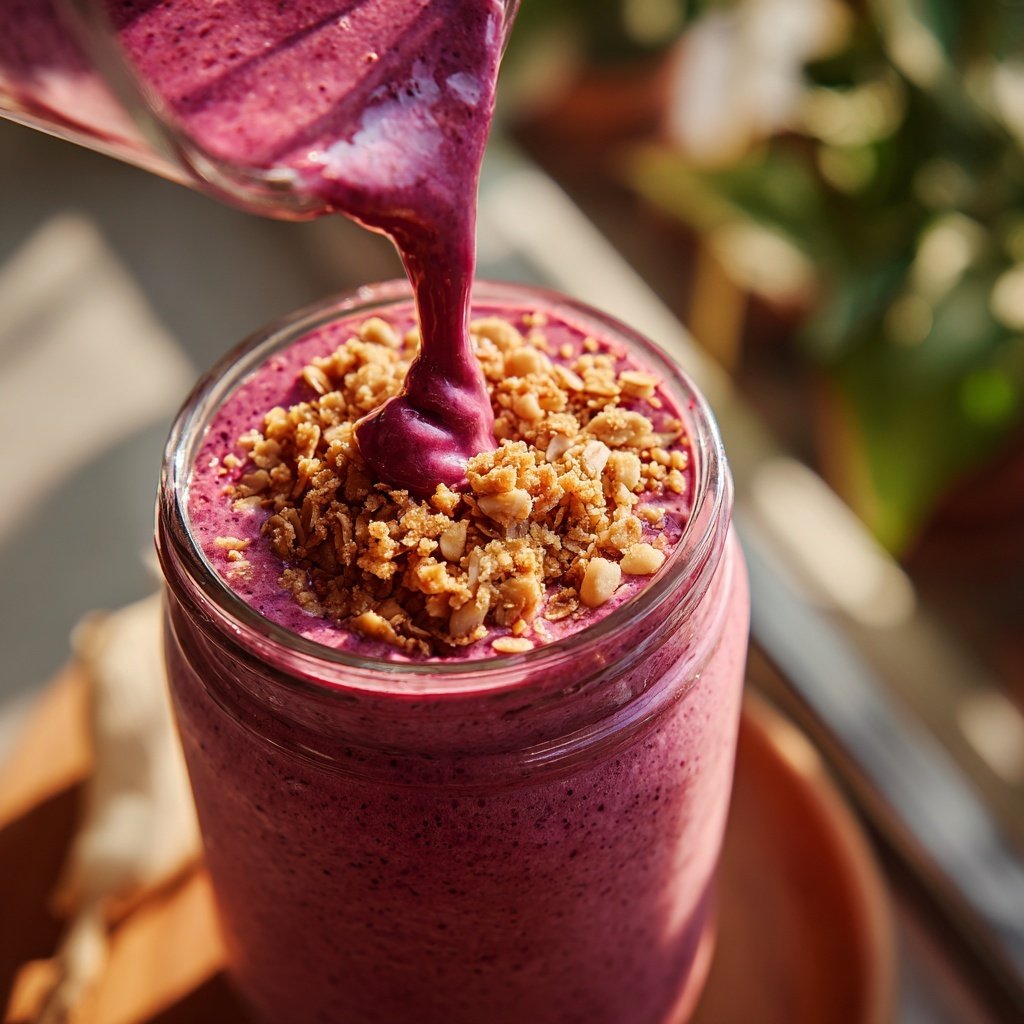 Easy Smoothie With Frozen Berries