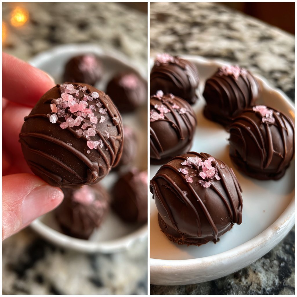 Valentines Treats Chocolate Truffles