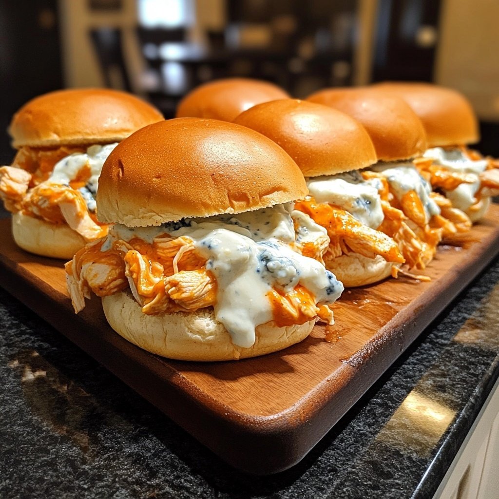 Buffalo Chicken Sliders