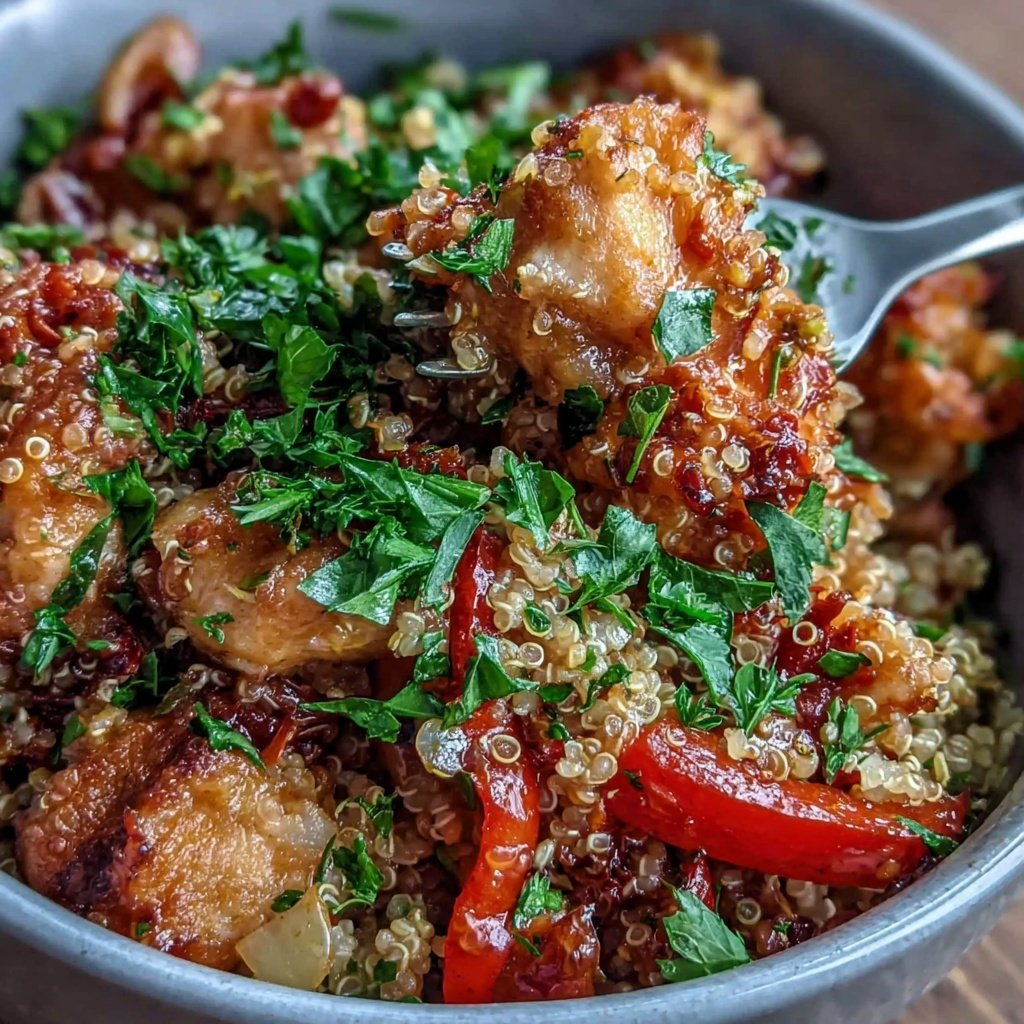 Healthy Chicken And Vegetable Quinoa