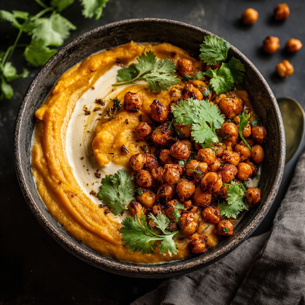 Jamaican Spiced Pumpkin Chickpea Bowl