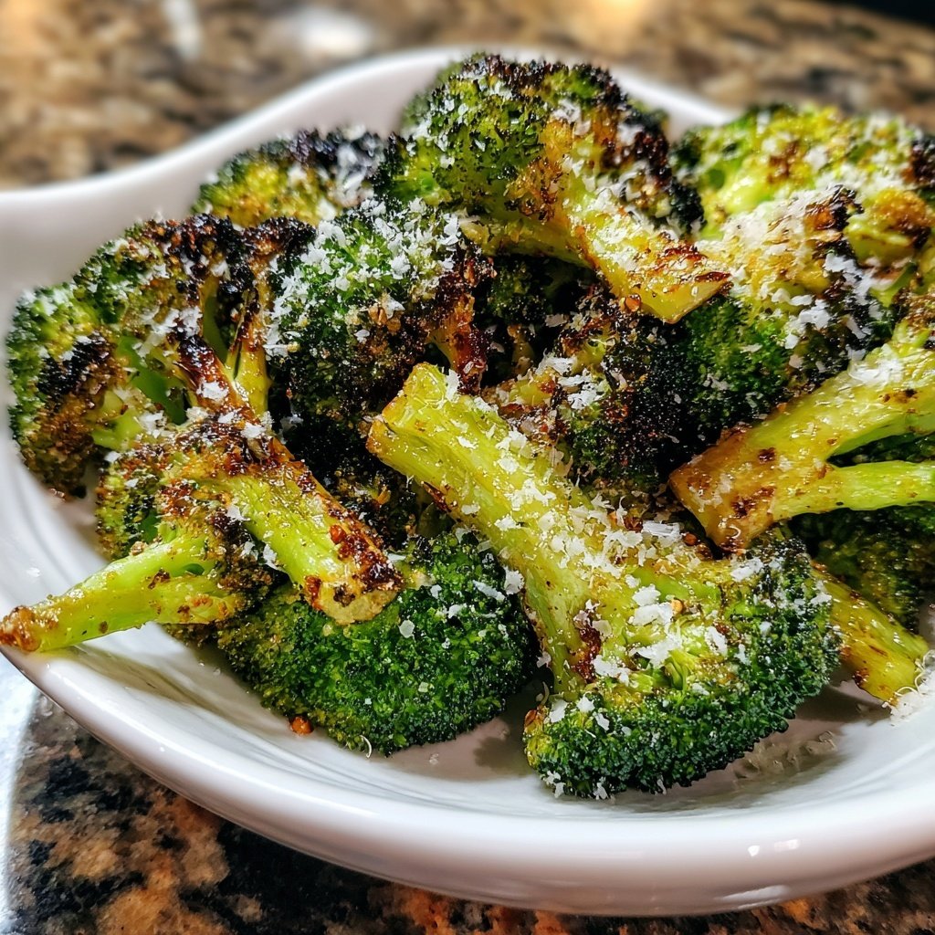 Roasted Broccoli With Parmesan