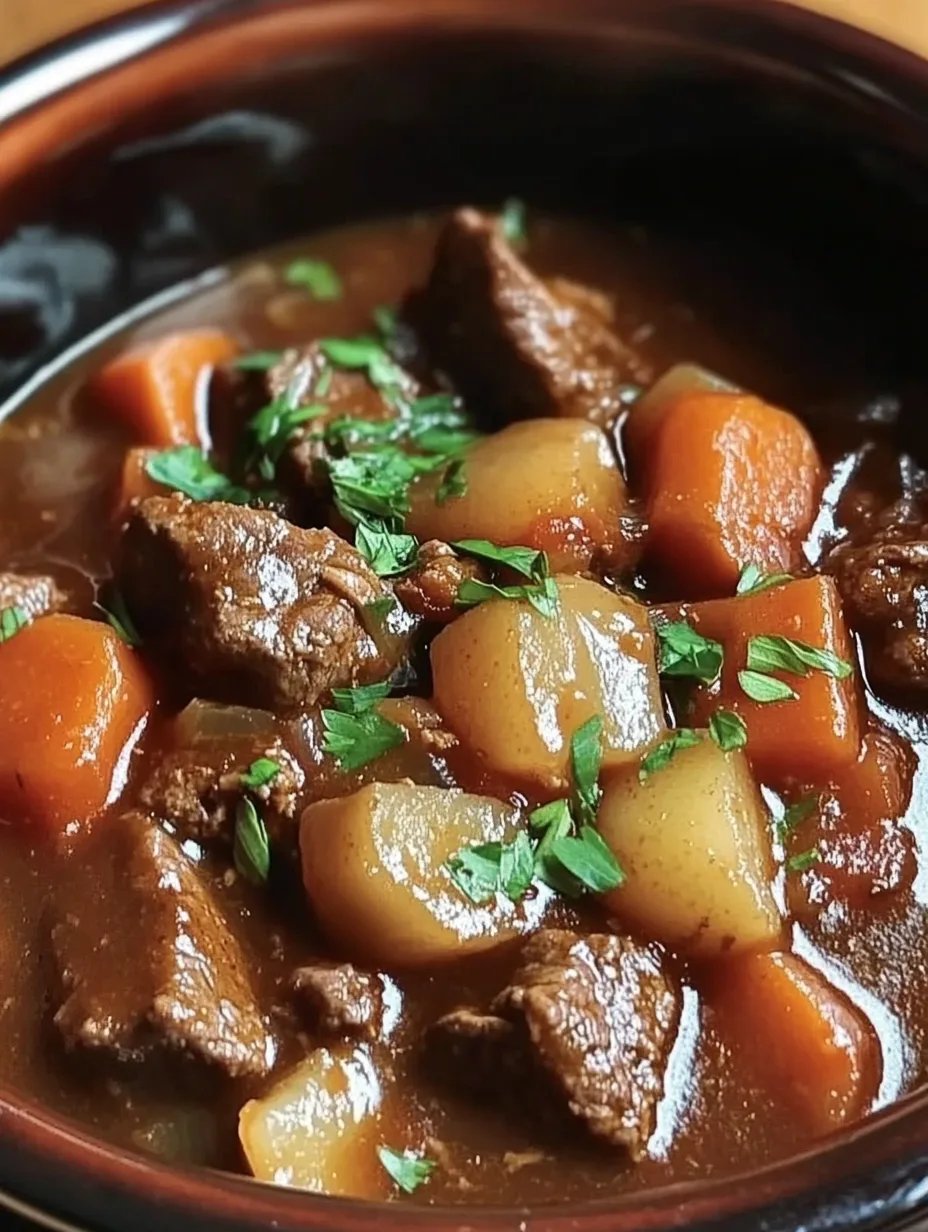 The Easiest Crockpot Beef Stew Ever