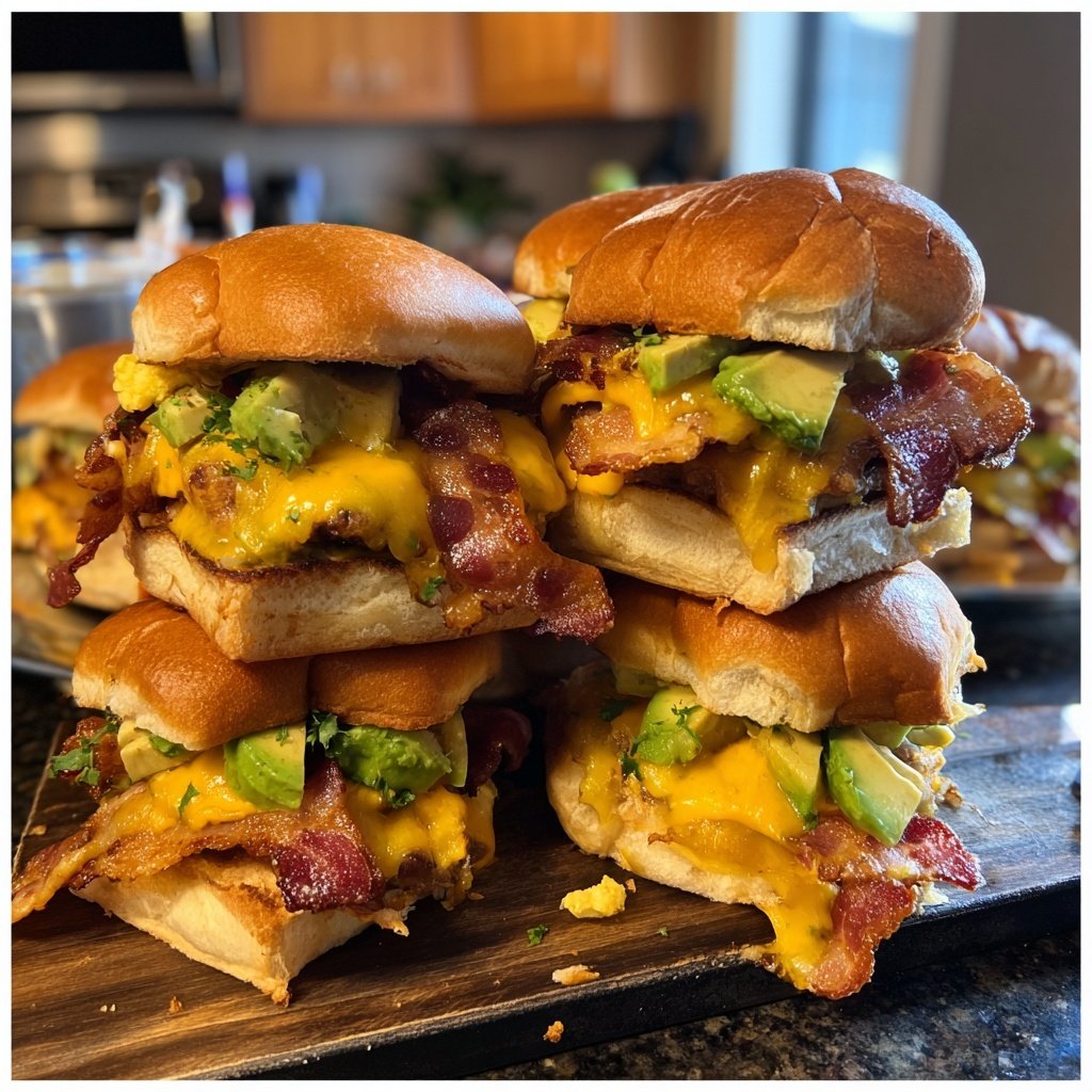 Crowd Friendly Breakfast Sliders