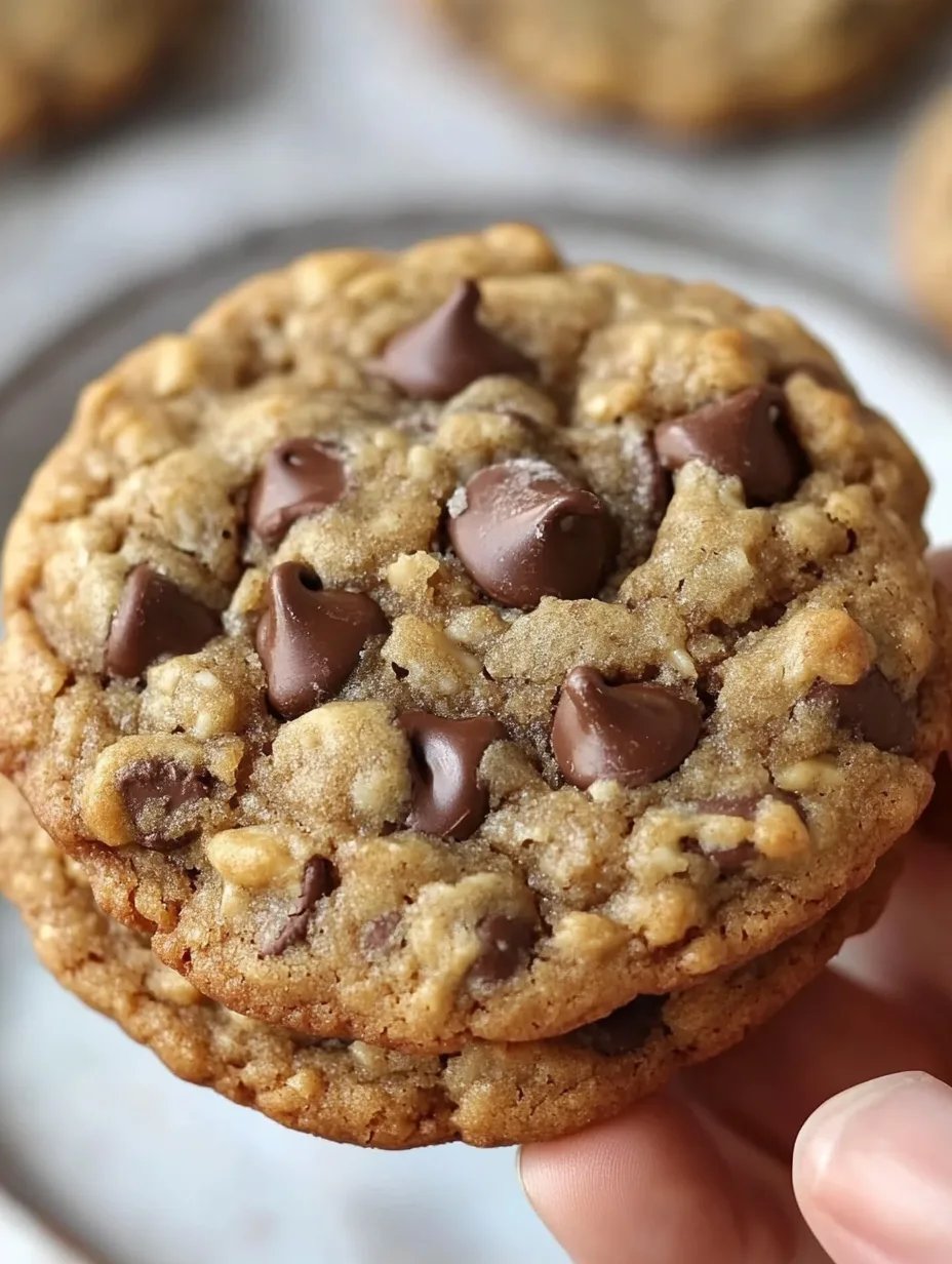 The Best Oatmeal Chocolate Chip Cookies