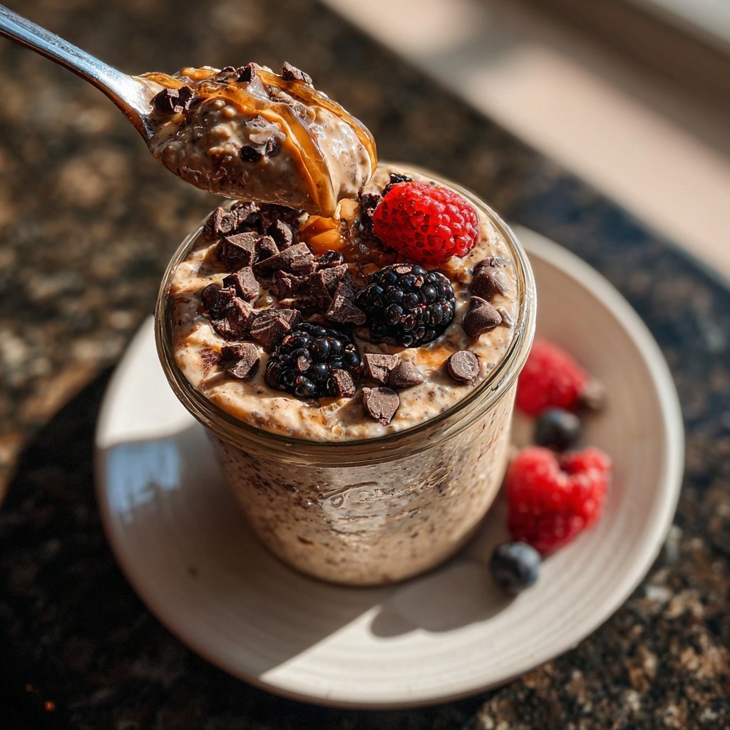 Chocolate Chip Overnight Oats