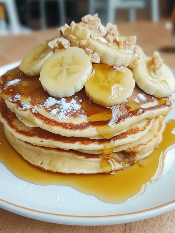 3 Ingredient Banana Pancakes